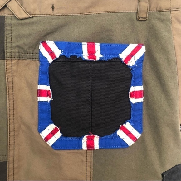 Moschino Cheap and Chic Military Patchwork Skirt - Picture 7 of 15